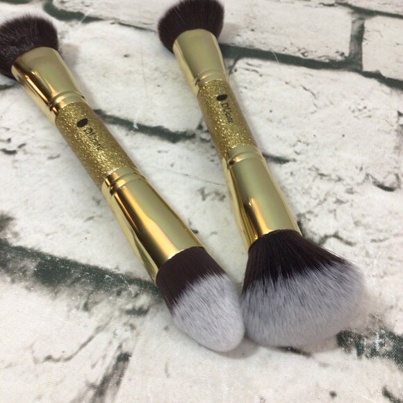 Ducare Makeup Brushes Duo End Foundation Powder Buffer and Contour Synthetic - Picture 7 of 8